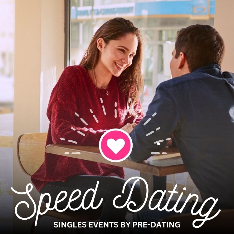 Charlotte attendees of Speed Dating in North Carolina enjoying the event!